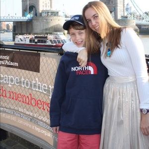 Alice + Olivia Gold Maxi Skirt